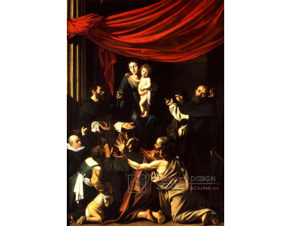 VCAR 58 Caravaggio - Růžencová Madonna