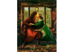 XV-375 Dante Gabriel Rossetti - Paolo a Francesca da Rimini