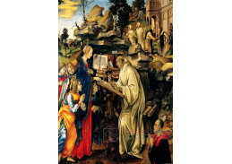 SO VII-46 Filippino Lippi - Zjevení Panny Marie svatému Bernardovi