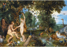 BRG-16 Jan Brueghel - Adam a Eva v rajské zahradě