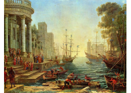 SO IV-399 Claude Lorrain - Nalodění svaté Voršily