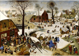 BRG-187 Pieter Brueghel - Sčítání lidu v Betlémě