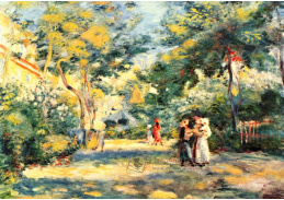 R14-123 Pierre-Auguste Renoir - Postavy v zahradě