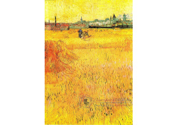 R2-28 Vincent van Gogh - Pšeničné pole s výhledem na Arles