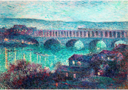 SO XIV-381 Maximilien Luce - Most v Auteuil