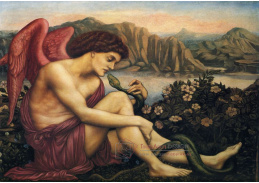 A-4051 Evelyn de Morgan - Anděl s hadem