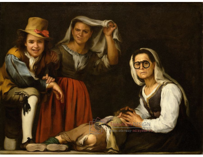 SO XVI-302 Bartolomé Esteban Murillo - Čtyří postavy