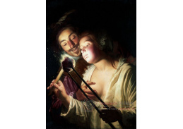 DDSO-2689 Gerrit van Honthorst - Voják a dívka