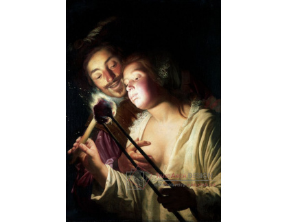 DDSO-2689 Gerrit van Honthorst - Voják a dívka