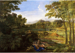 SO IX 198 Nicolas Poussin - Krajina s nymfami