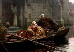 SO XI-376 Edmund Blair Leighton - V čase nebezpečí