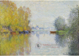 D-7085 Claude Monet - Podzim na Seině v Argenteuil