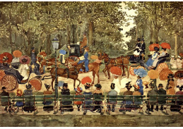 SO IX 4 Maurice Brazil Prendergast - Slavnostní příjezd