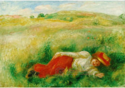 KO VI-245 Pierre-Auguste Renoir - Žena ležící v trávě