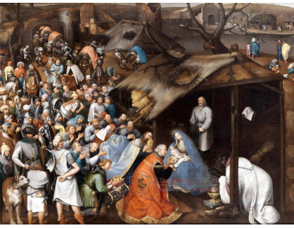 BRG-252 Pieter Brueghel - Klanění tří králů