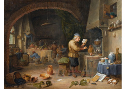 A-3396 David Teniers - Alchymista