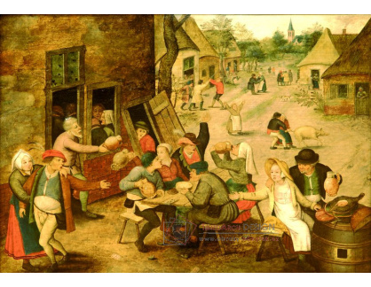 BRG-192 Pieter Brueghel - Vesnický motiv