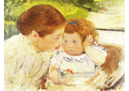 VU18 Mary Cassatt - Susan konejšící dítě