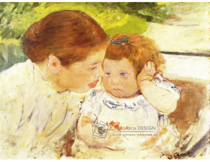 VU18 Mary Cassatt - Susan konejšící dítě