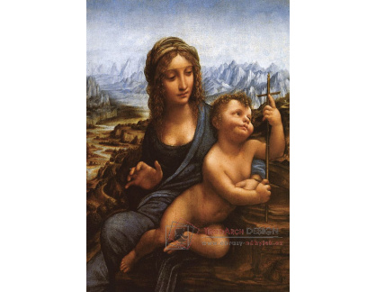 VR1-31 Leonardo da Vinci - Madonna Yarnwinder