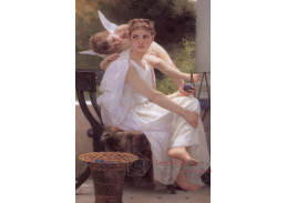 R15-176 Adolph William Bouguereau - Přestávka v práci