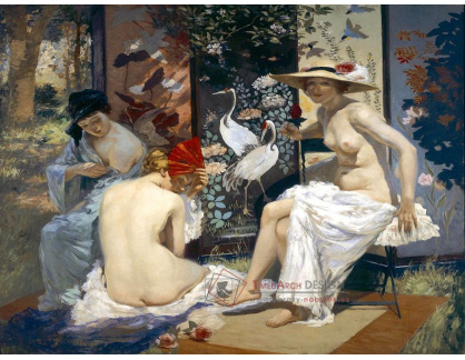 DDSO-2420 Rupert Bunny - Sluneční lázně