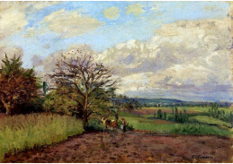 VCP-162 Camille Pissarro - Krajina s pasákem krav