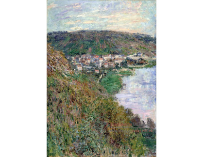 VCM 207 Claude Monet - Pohled na Vetheuil