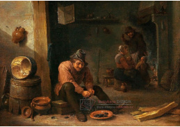 A-5308 David Teniers - Čištění mušlí