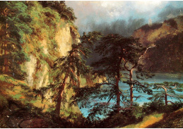 VSO 521 Alexandre Calame - Pohled na jezero Uri