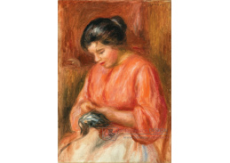 D-6953 Pierre-Auguste Renoir - Žena při šití