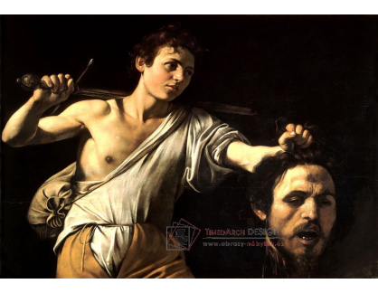 VCAR 49 Caravaggio - David s hlavou Goliáše