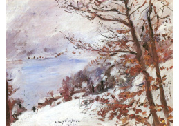 VLC 46 Lovis Corinth - Walchensee v zimě