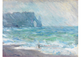 VCM 113 Claude Monet - Regnvae v Etretat