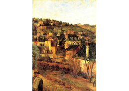 R9-13 Paul Gauguin - Modré střechy v Rouen