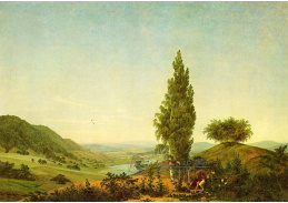 VSO 536 Caspar David Friedrich - Letní krajina s milenci