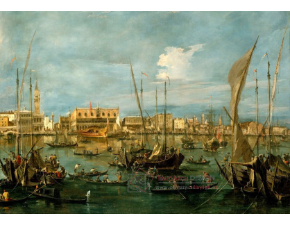 KO I-152 Francesco Guardi - Benátky od Bacino di San Marco