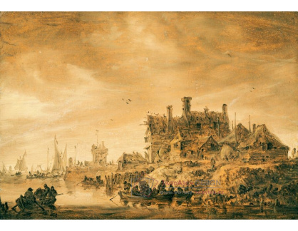 A-5416 Jan van Goyen - Pobřežní krajina