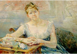 A-3994 Berthe Morisot - Portrét Louise Riesener