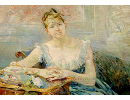 A-3994 Berthe Morisot - Portrét Louise Riesener