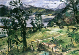 VLC 4 Lovis Corinth - Krajina s modříny v okolí Walchensee