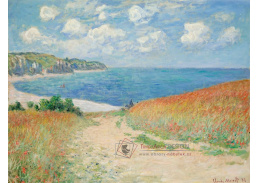 A-3389 Claude Monet - Cesta v pšeničných polích v Pourville