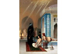 VF294 Jean-Leon Gerome - Bazén v harému