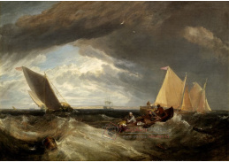 D-7410 Joseph Mallord William Turner - Na soutoku Temže a Medway