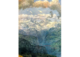 VSO1548 Hans Thoma - Údolí Lauterbrunnen