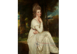 PORT-184 George Romney - Portrét lady Elizabeth Hamilton