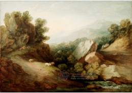 D-7663 Thomas Gainsborough - Zalesněná krajina