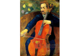 D-8013 Paul Gauguin - Hráč na violoncello