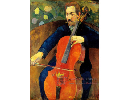 D-8013 Paul Gauguin - Hráč na violoncello