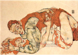 VES 235 Egon Schiele - Studie milování